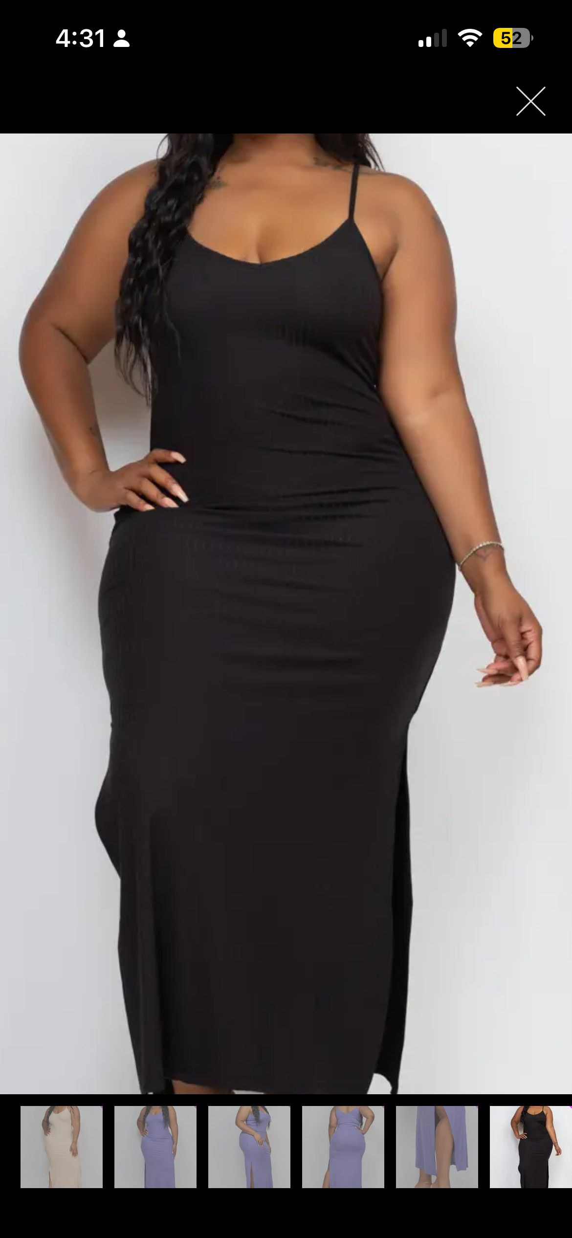 Plus Size Body Sculpt Ribbed Midi Dress